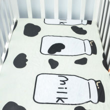 Soft cute patterns baby crib sheet